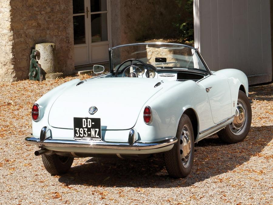  Alfa Romeo Giulietta Spider (750) 1956 года  (фото 2 из 23)